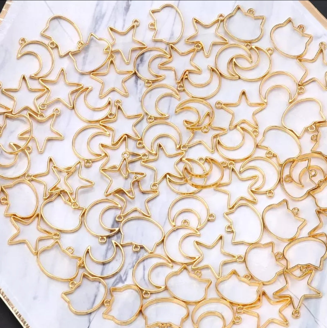 Gold Star Pendant Setting